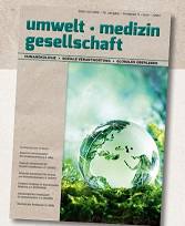 Titelbild einer Ausgabe des Magazins umwelt - medizin - gesellschaft (UMG)